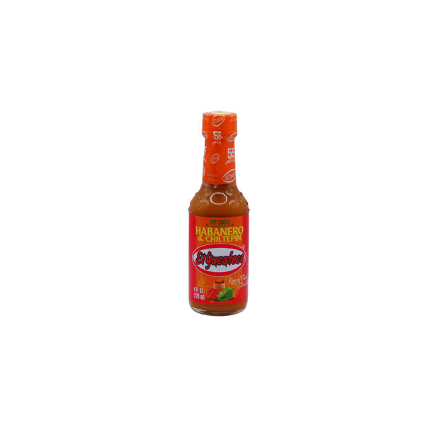 Habanero čilli piparu asā mērce "Habanero un Čiltepin" El Yucateco 120ml