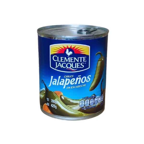 Whole Jalapeno Peppers Clemente Jacques 780g