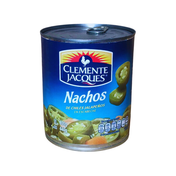 Jalapeno Nacho Slices Clemente Jacques 800g