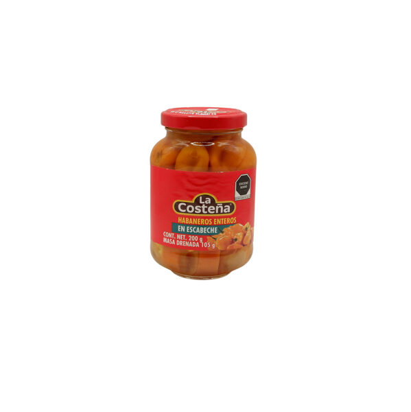 Veseli habanero čilli pipari La Costena 200g